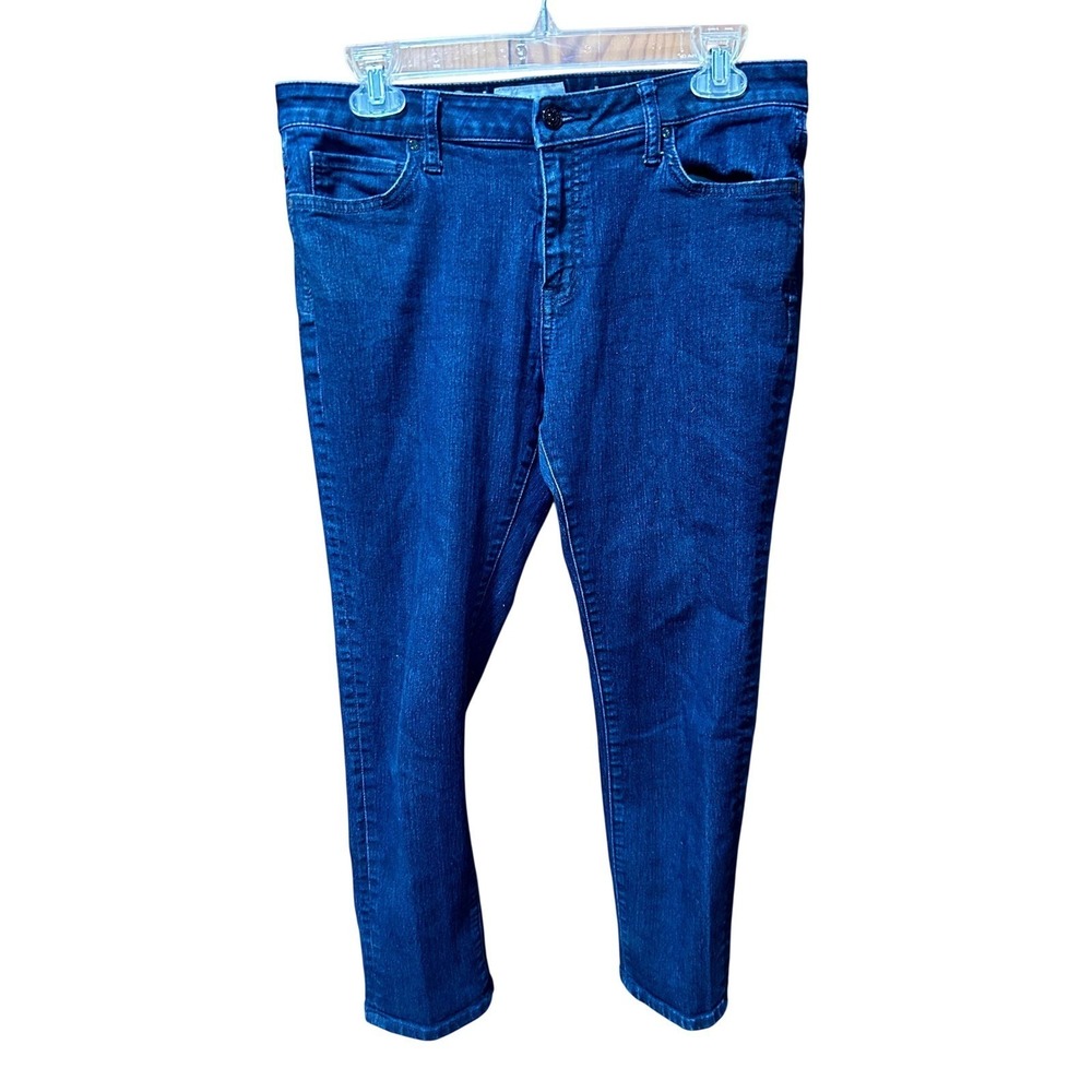 Kate Spade Broome Street Dark Wash Skinny Jeans Blue Denim Size 30 NJMU7542